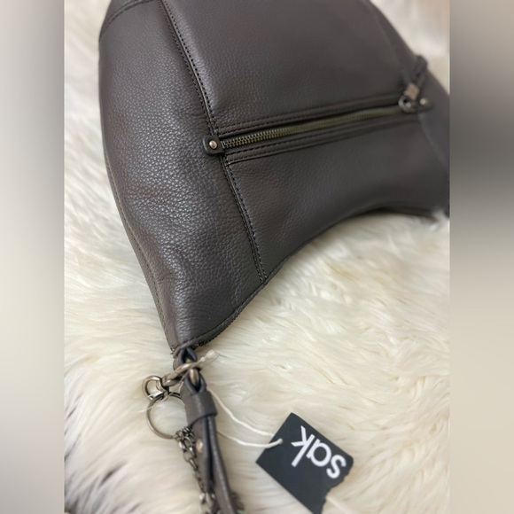 The Sak Black Leather Hobo Bag - Picture 14 of 16